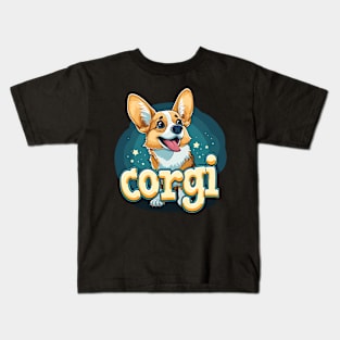 corgi Kids T-Shirt